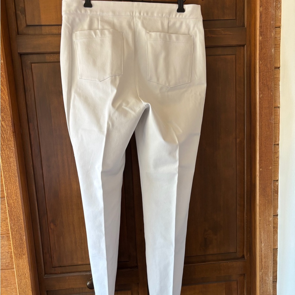 SPANX White and Gray Ponte Pants - Picture 2 of 4
